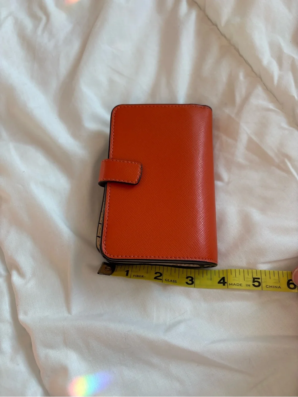 kate spade New York Orange Zip Wallet